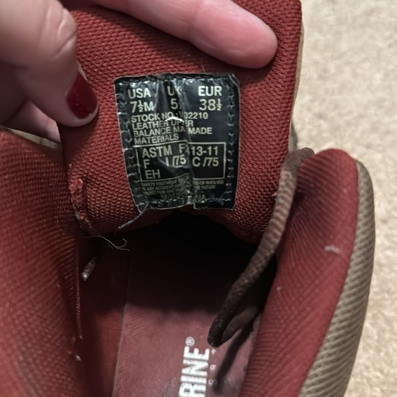 Wolverine steel toe boots size 7.5 women’s - Picture 6 of 6